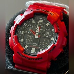 G-Shock GA-100B-4A, Like New Condition, Box and Tags